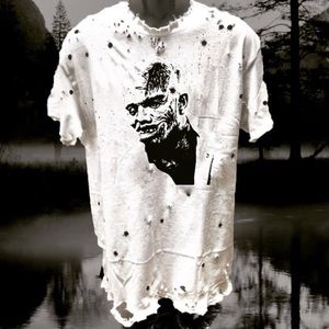The final chapter distressed t shirt tee